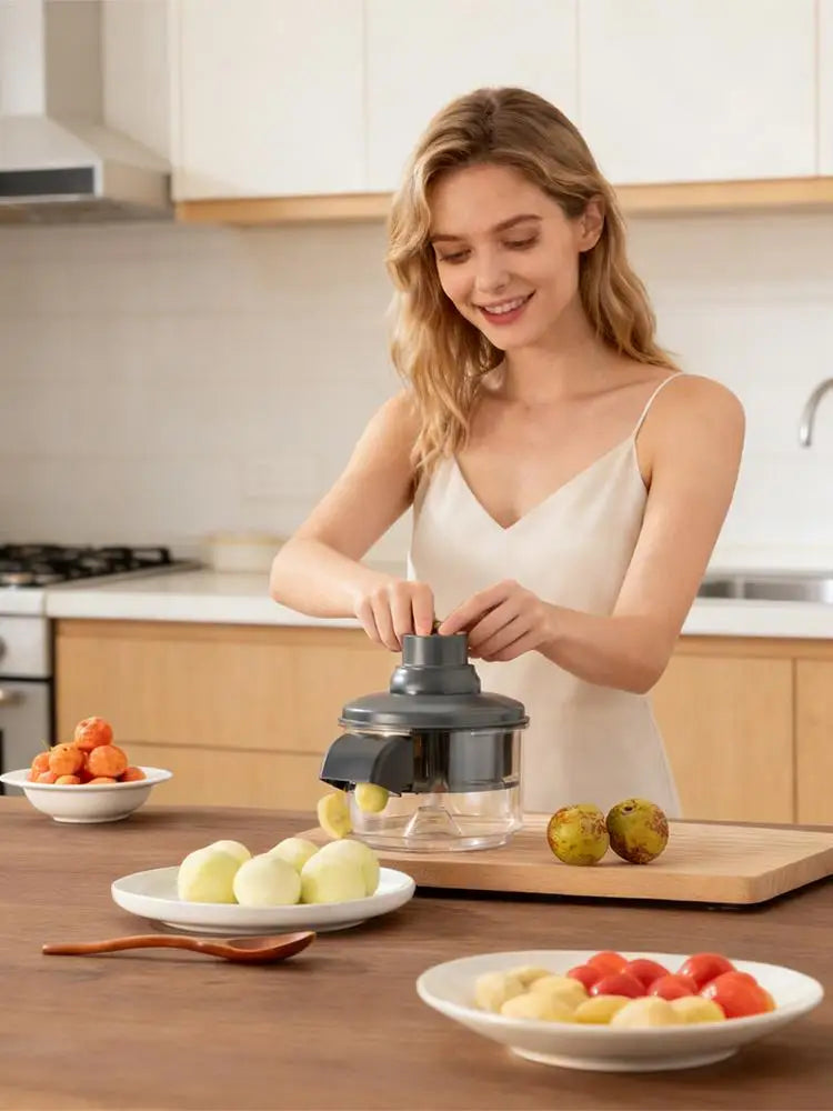 Automatic Fruit Peeler Quick Electric garlic and cherry tomato peeler  50W Small Automatic Tomato Cherry Skin Remover Aid