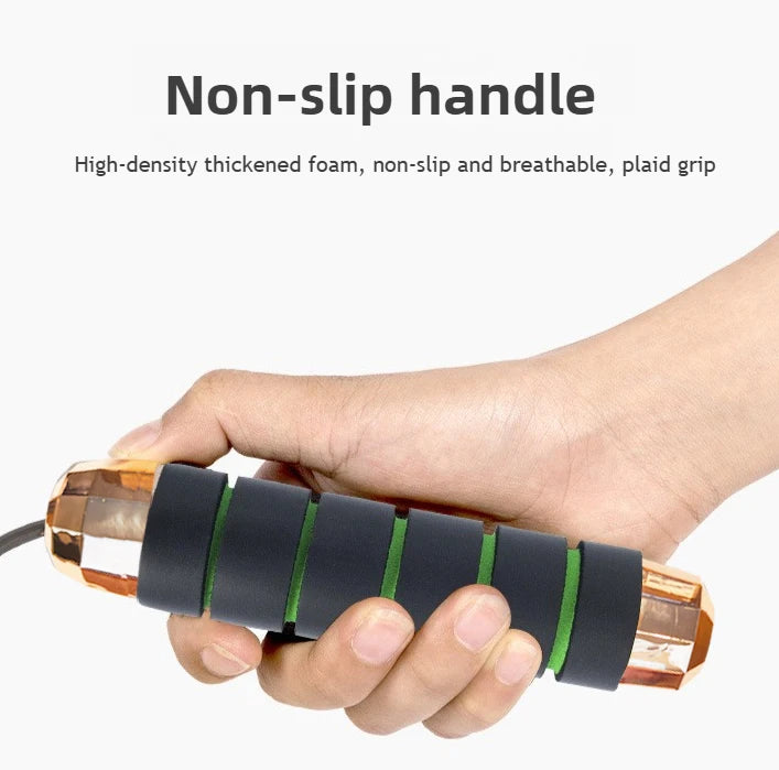 New Steel Wire Skipping Rope Detachable Assembly Fitness Exercise Adjustable Sponge Handle Skipping Rope