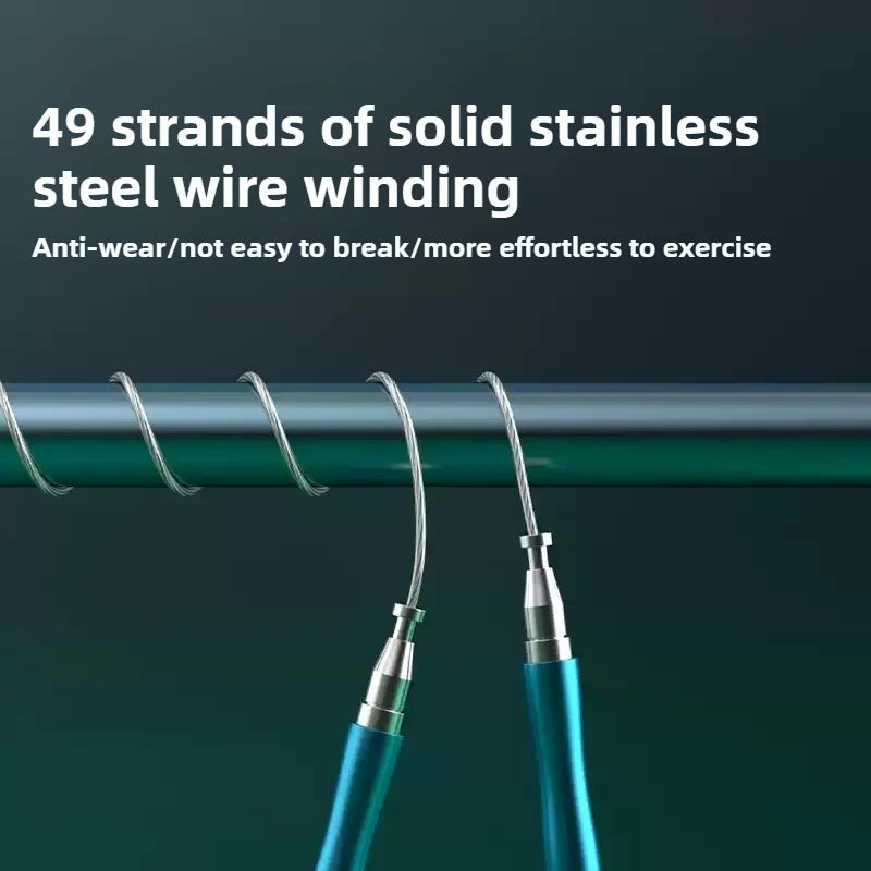 Gym Speed  professional Jump rope Exercise fitness gym workout equipment sport bodybuilding man single speed