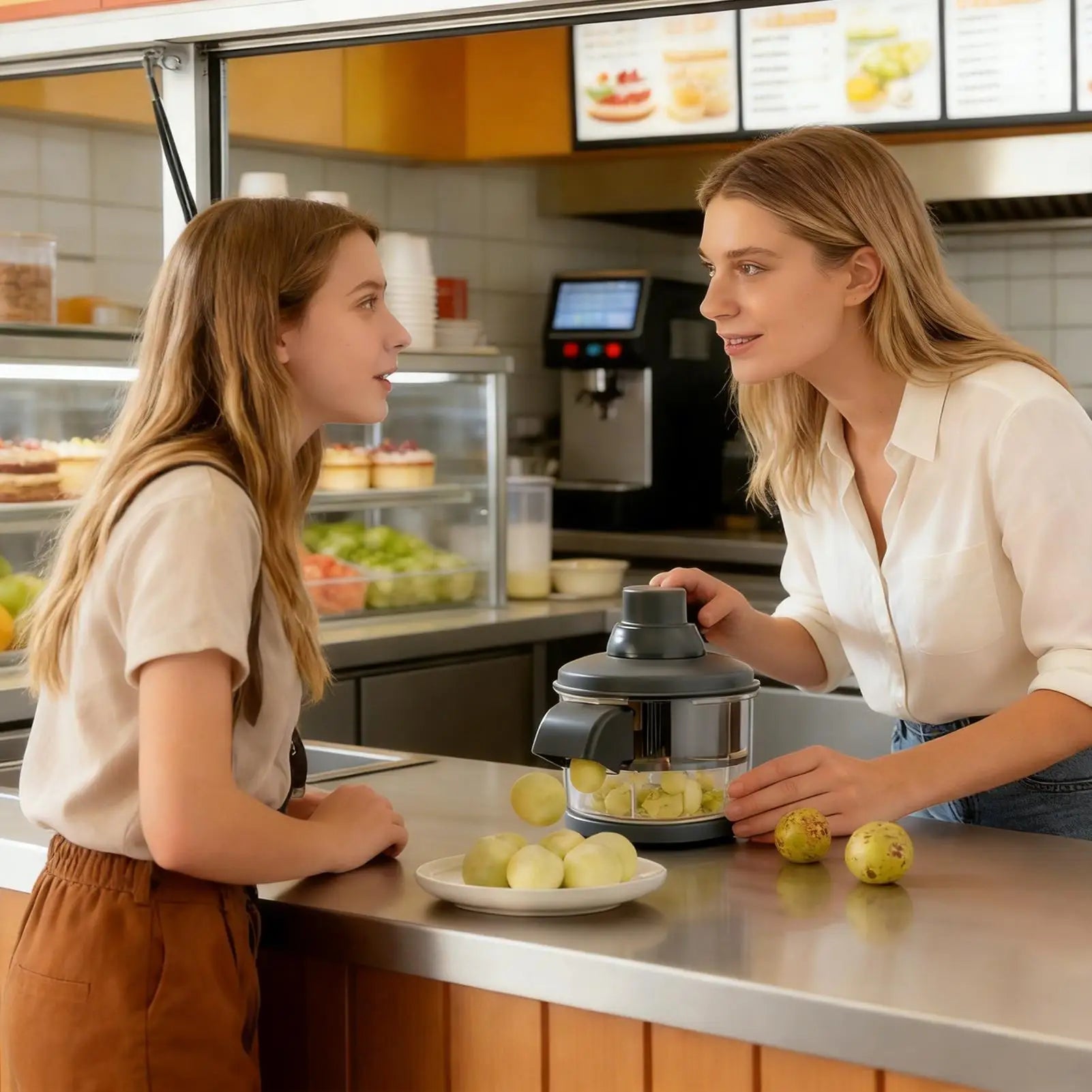 Automatic Fruit Peeler Quick Electric garlic and cherry tomato peeler  50W Small Automatic Tomato Cherry Skin Remover Aid